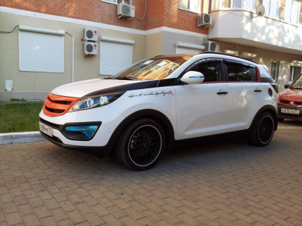 Койловеры DGR Street Kia Sportage SL 2010 - 2015 2wd вилка фултап винтовая подвеска с регулировкой высоты, жесткости и развала ST-KI-007
